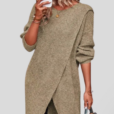 Olivia | Abito Lungo in Maglia