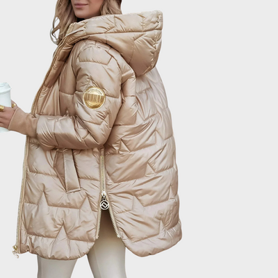 Nolwen | Piumino Elegante con Cappuccio