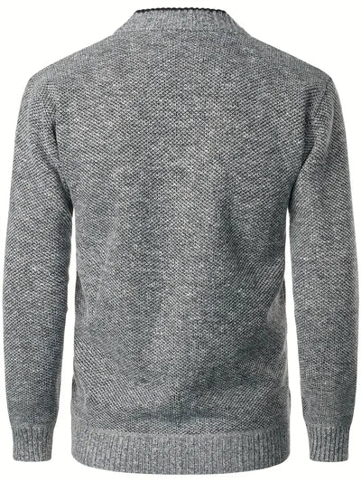 Fulton | Maglione Tricot Casual con Maniche Lunghe