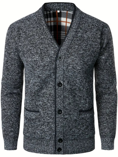 Fulton | Maglione Tricot Casual con Maniche Lunghe