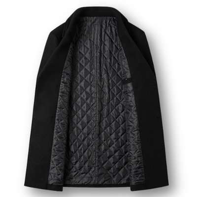 Marcello | Cappotto Doppiopetto Elegante in Lana Premium