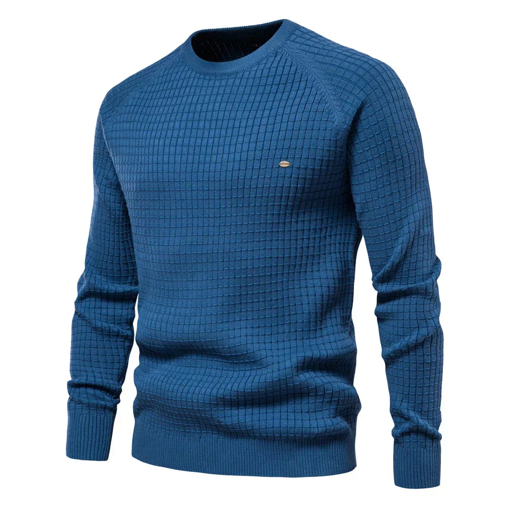 MAGLIONE UOMO CON MOTIVO ROMBI