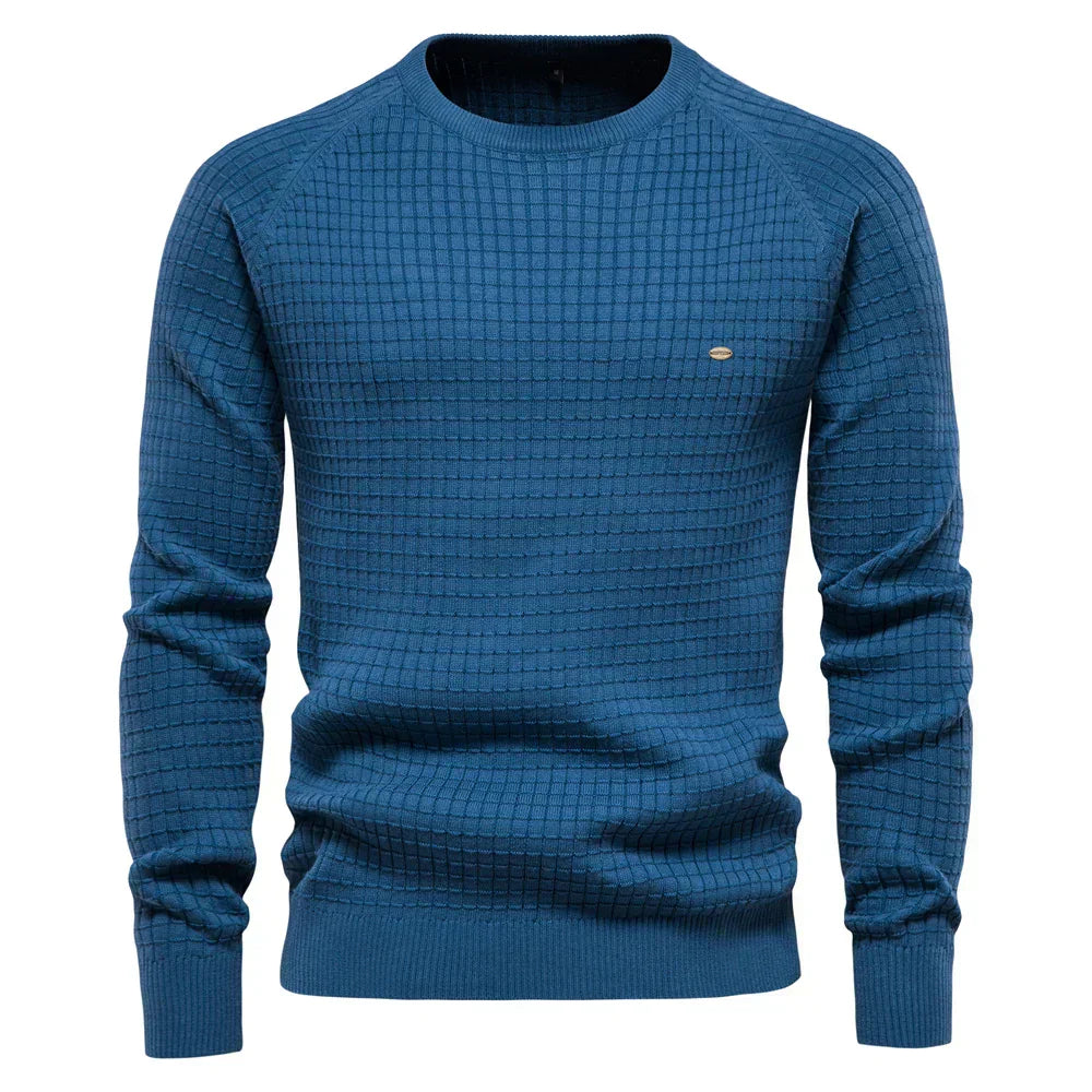 MAGLIONE UOMO CON MOTIVO ROMBI