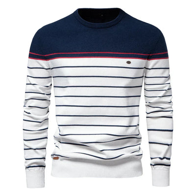 MAGLIONE A RIGHE PER UOMO