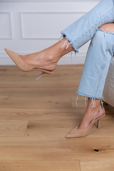Marlena | Décolleté Slingback Nude
